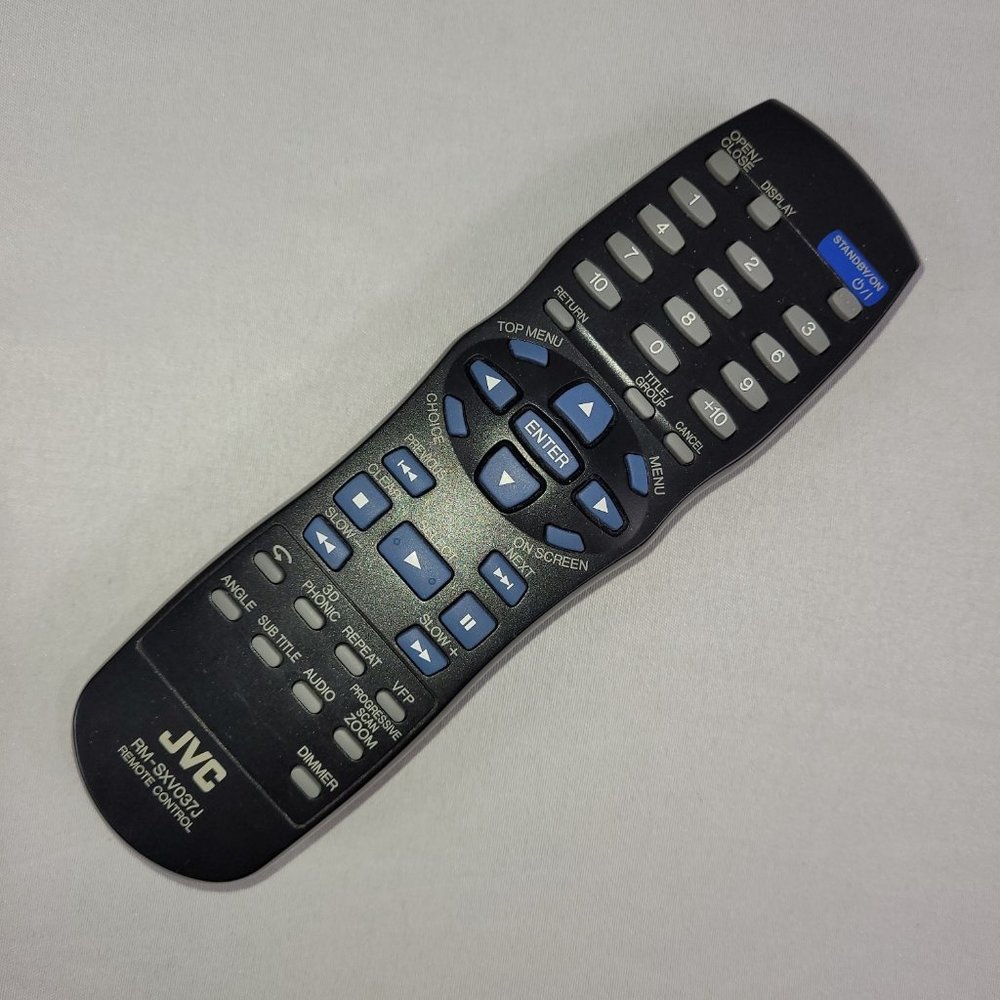 JVC RM-SXV037J Remote Control for DVD Player